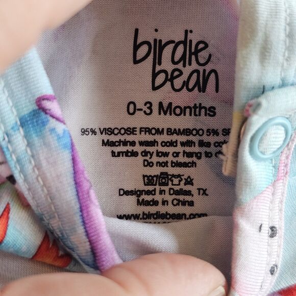 Birdie Bean Size 0-3 Months Baby Elijah Bamboo Viscose Easter Egg Bunny Spring - Picture 3 of 4